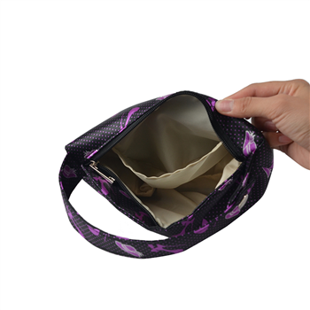 Satin Handle Cosmetic Bag