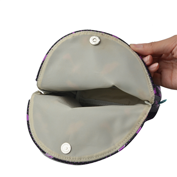 Foldable Satin Cosmetic Bag