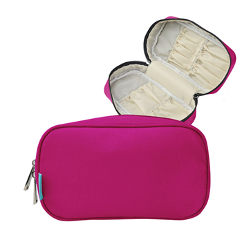 Satin Travel Cosmetic Bag