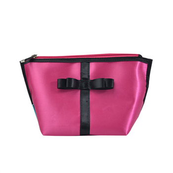 Satin Travel Cosmetic Bag