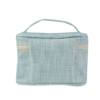 Linen Handle Cosmetic Bag