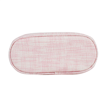 Linen Zipper Cosmetic Bag