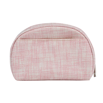 Linen Travel Cosmetic Bag