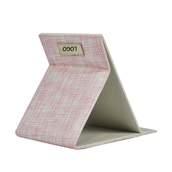 Linen Foldable Travel Makeup Mirror