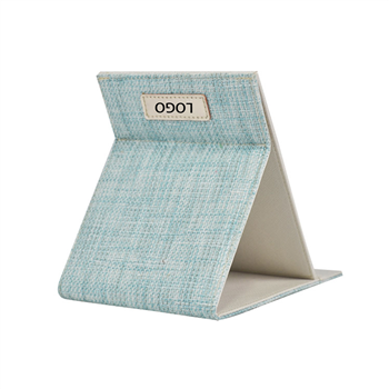 Linen Foldable Travel Makeup Mirror