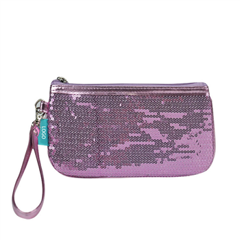 Bling Bling Metallic Wristlet Bag