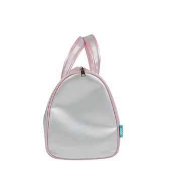 Satin PU Handle Shopping Bag