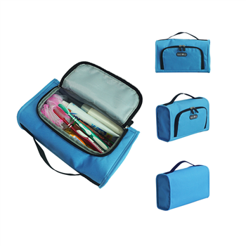 Zippered Custom Travel Cosmetic Bag