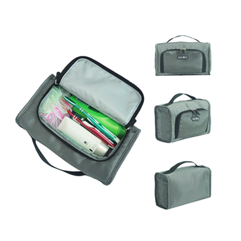 Zippered Custom Travel Cosmetic Bag