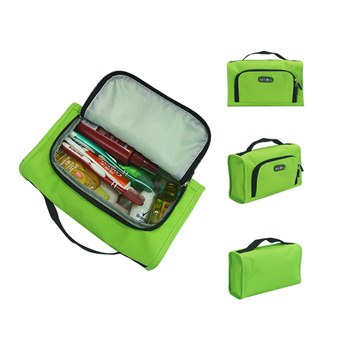 Zippered Custom Travel Cosmetic Bag