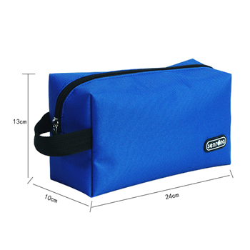 Compact Zippered Cosmetic Travel Bag