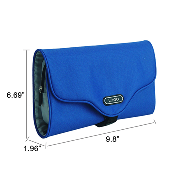 Fold-Up Hanging Cosmetic Travel Bag