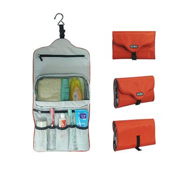 Fold-Up Hanging Cosmetic Travel Bag