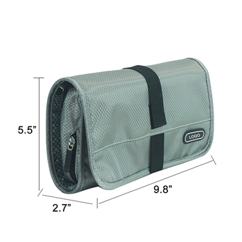 Foldable Travel Mesh Cosmetic Organizer