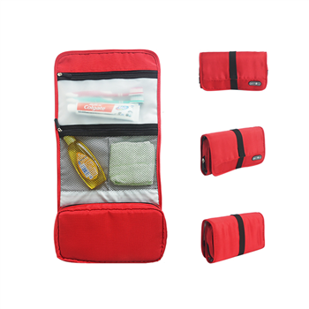 Foldable Travel Mesh Cosmetic Organizer