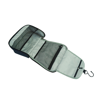 Curved PVC Mesh Cosmetic Bag