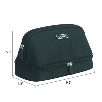 Arched PVC Mesh Cosmetic Bag