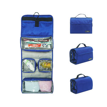 Wrapped PVC Hanging Cosmetic Bag