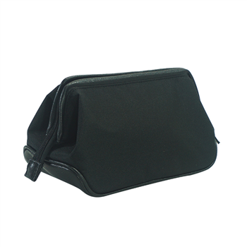 Wide Base Oxford Travel Cosmetic Bag