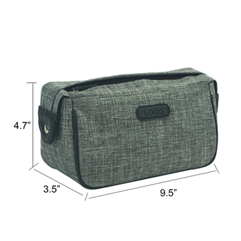 Classic Oxford Travel Cosmetic Bag
