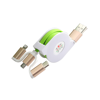 3-in-1 Telescopic Charging Cable