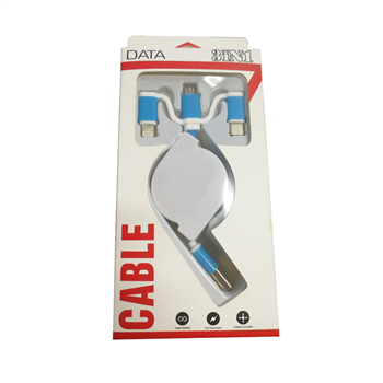 3-in-1 Telescopic Charging Cable