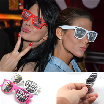 Custom Party Pinhole Lens Glasses