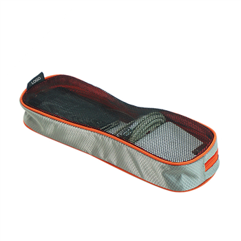 Mesh-Top Travel Organizer Pouch