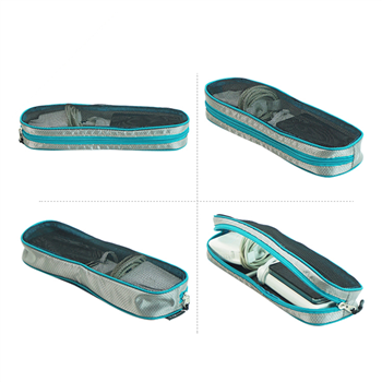 Mesh-Top Travel Organizer Pouch
