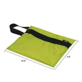 Zippered Polyester Travel Pouch