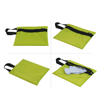 Zippered Polyester Travel Pouch