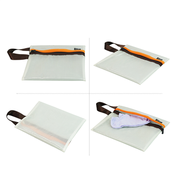 Zippered Polyester Travel Pouch