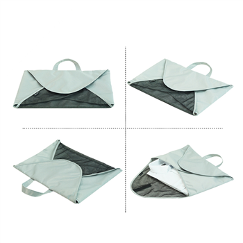 Foldable Mesh Travel Garment Folder