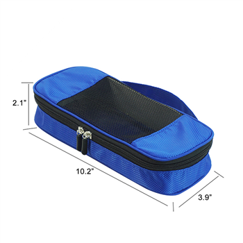 Mesh Panel Travel Organizer Pouch