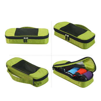 Mesh Panel Travel Organizer Pouch