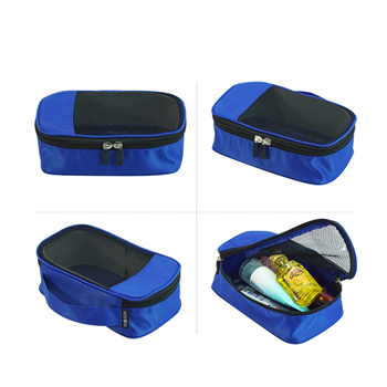 Mesh Panel Travel Organizer Pouch