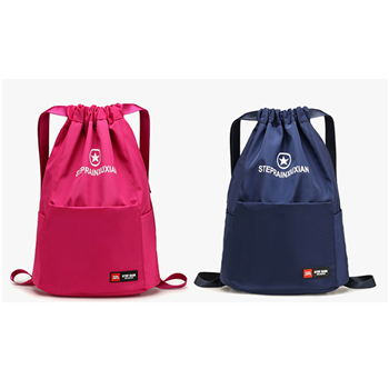 Wide Strap Sports Drawstring Bag