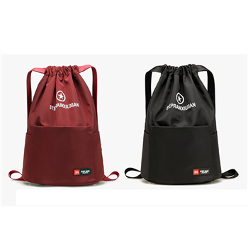 Wide Strap Sports Drawstring Bag