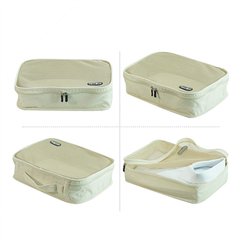 Canvas Mesh Shirt Packing Cube Organizer