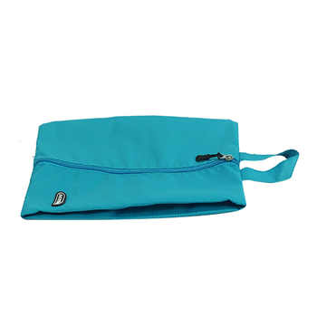 Zippered Polyester Shoe Bag with Handle