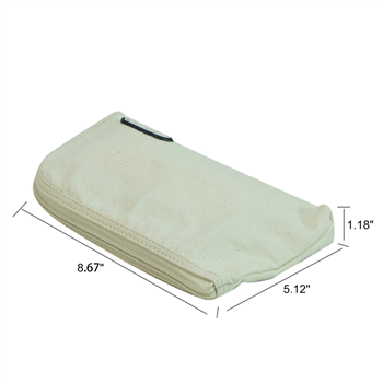 Canvas Mesh Travel Packing Pouch