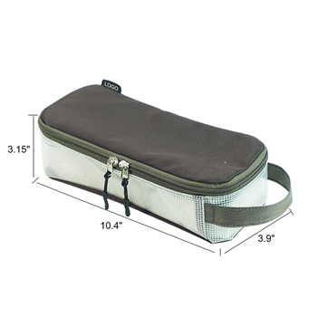 EVA Zipper Accessory Pouch with Handle