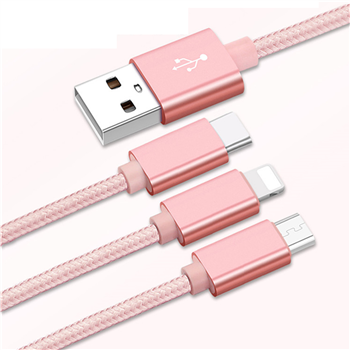 3-in-1 USB Charging Cable
