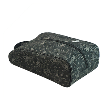 Travel shoe bag w/ zipper