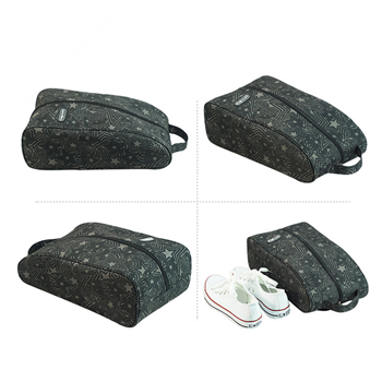 Travel shoe bag w/ zipper