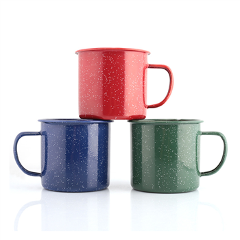 Classic Enamel Metal Mug