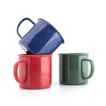 Classic Enamel Metal Mug