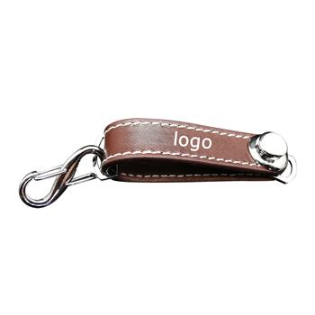 Classic High-End Leather Keychain