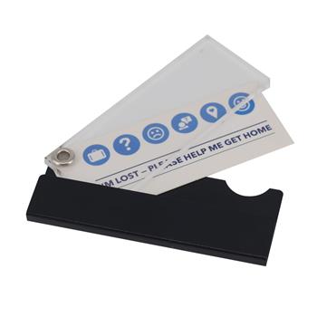 Aluminum ID Luggage Tag