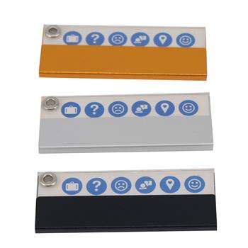 Aluminum ID Luggage Tag